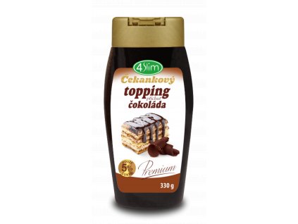 4Slim Čekankový topping čokoláda 330 g