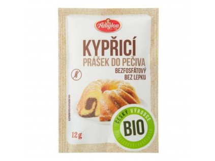 Amylon Prášek kypřicí do pečiva bezlepkový BIO 12 g