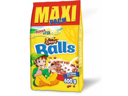 Bonavita Dětské cereálie Choco balls 600 g