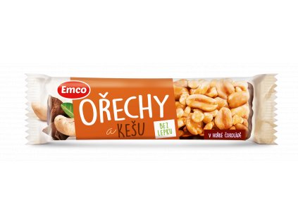 Emco Tyčinka Ořechy a kešu 35 g