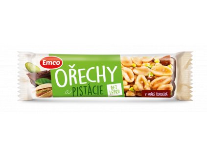 Emco Tyčinka Ořechy a pistácie 35 g