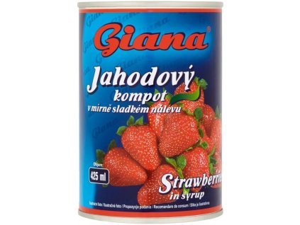 Giana Jahodový kompot 425 ml (400 g)