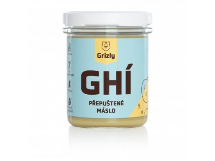 GRIZLY Ghí přepuštěné máslo 500 ml