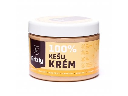 GRIZLY Kešu krém křupavý 100 % 500 g