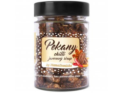 GRIZLY Pekany chilli javorový sirup by @mamadomisha 150 g