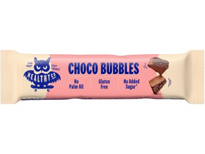 HealthyCo Čokoládová tyčinka bubble 30 g