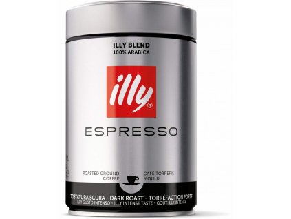 Illy Dark mletá káva 250 g