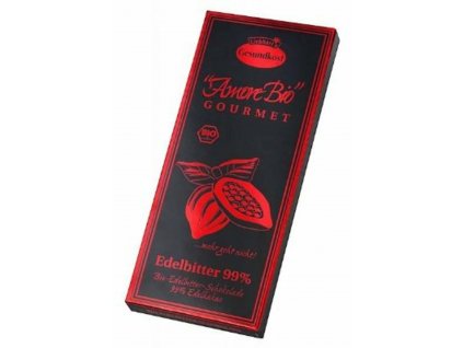 Liebharts Hořká čokoláda s 99% kakaa BIO 80 g