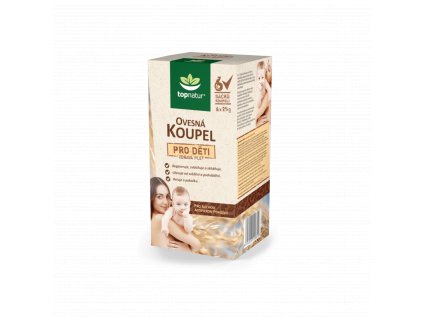 Topnatur Ovesná koupel pro děti 6 x 25 g