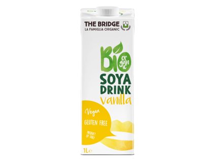 530054 Napoj sojovy vanilka 1 l BIO THE BRIDGE 1