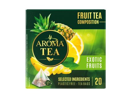 Aroma Tea Exotic Fruits pyramidové sáčky 20x2g
