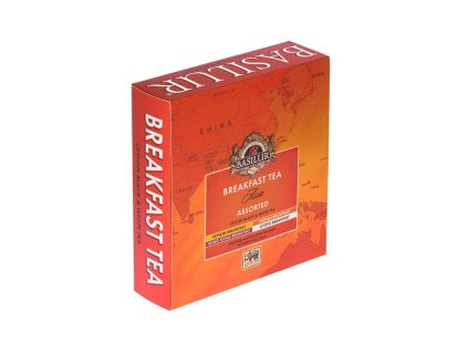 BASILUR Breakfast Tea Assorted Asia přebal 40 gastro sáčků