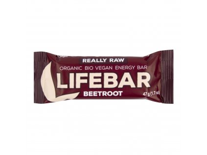 Tyčinka Lifebar s červenou řepou 47 g BIO LIFEFOOD