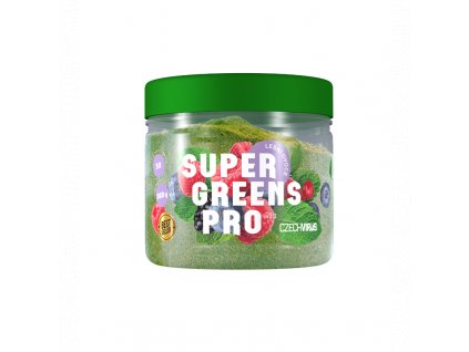 Czech Virus Super Greens Pro V2.0 360 g (Příchuť lesní ovoce)