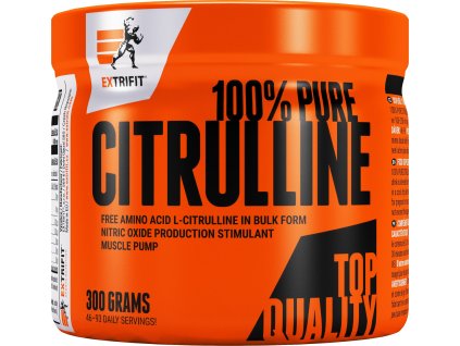 Extrifit 100% Pure Citrulline 300 g (Příchuť pomeranč)