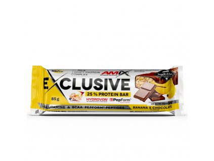Amix Exclusive Protein Bar 85 g (Příchuť ananas-kokos)