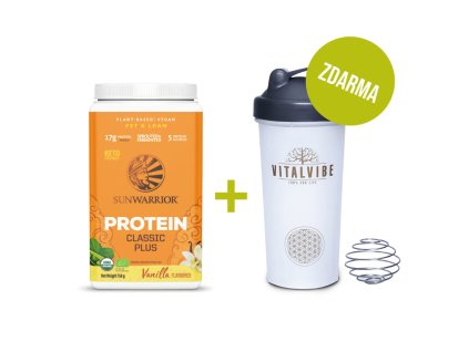 protein plus bio vanilka prasek