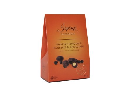 ISPIRITI Pomeranč a mandle v hořké čokoládě 120g