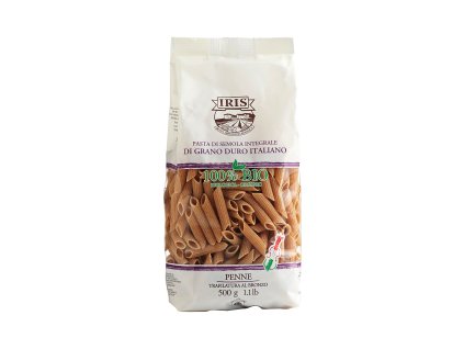 260194 Testoviny penne celozrnne 500 g BIO IRIS 1