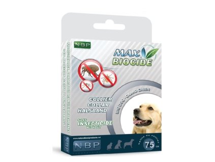 Max Biocide Collar Dog repelentní obojek, pes 75 cm !CZ!