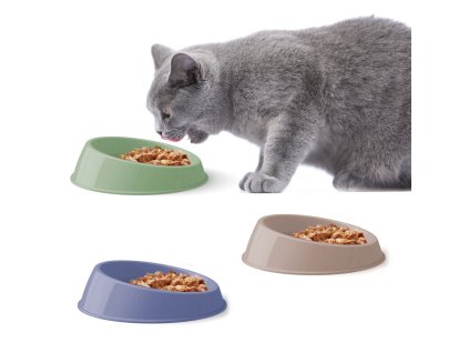 Miska plast Vibrissa kočka 19 x 5 cm