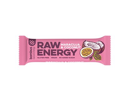 Bombus Raw Energy 50 g (Příchuť kokos-kakao)