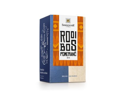 Rooibos Pomeranč bio 32,4 g porc. dvoukomorový