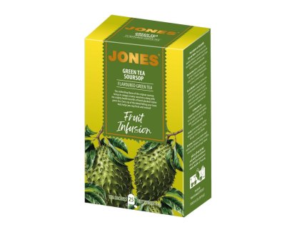 JONES Green Soursop přebal 25x2g