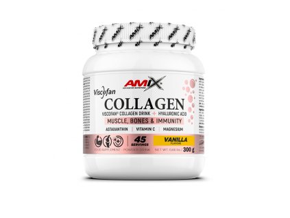 Amix Collagen Viscofan 300 g (Příchuť vanilka)