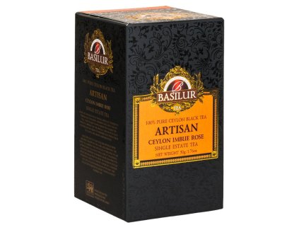 BASILUR Artisan Ceylon Imbue Rose papír 50g