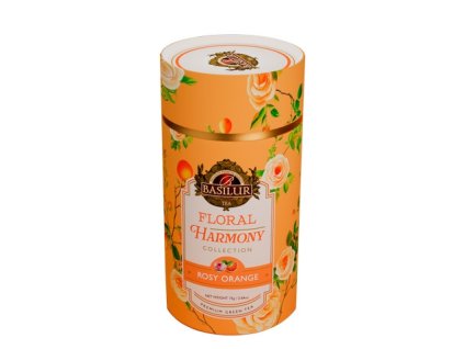 BASILUR Floral Harmony Rosy Orange papír 75g