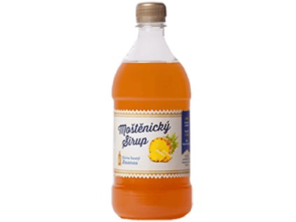 Moštěnický sirup Ananasový sirup 700 ml - výprodej