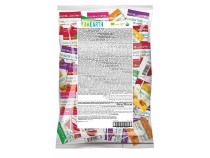 YumEarth Ovocná lízátka BIO 100 ks 600 g - výprodej