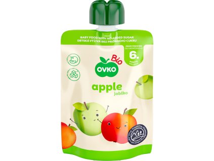 VÝPRODEJ Bio kapsička 100% jablko OVKO 90 g - exp. 8.5.2025