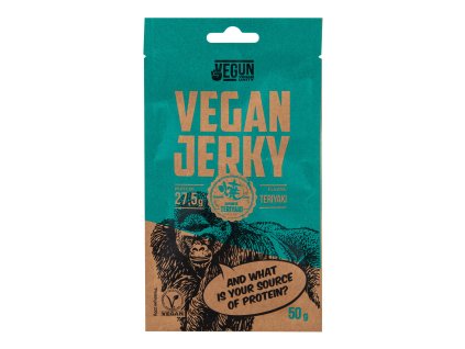 642011 Vegan Jerky s prichuti teriaki 50 g VEGUN 1