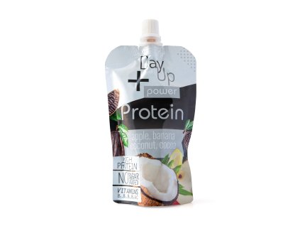 532089 Dezert ovocny jablko banan kokos kakao s proteinem kapsicka 100 g DAY UP 1