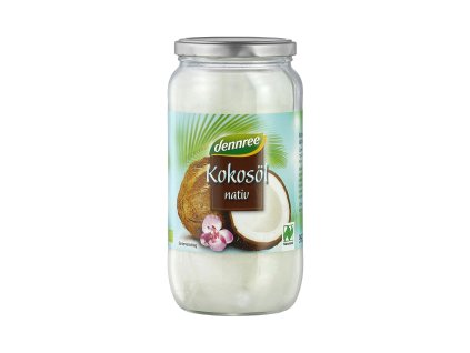 430000 Olej kokosovy 950 ml BIO DENNREE 1