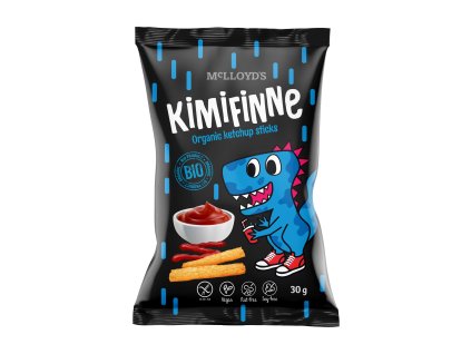 640074 Krupky Kimifinne tycinky s kecupem 30 g BIO MCLLOYD S 1