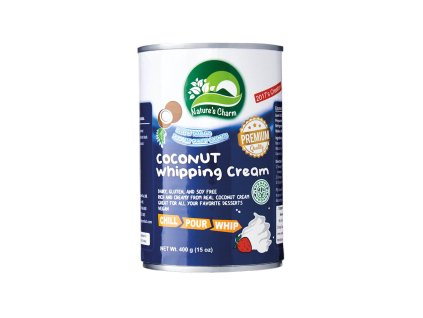530069 Krem kokosovy na slehani 400 ml NATURE S CHARM 1