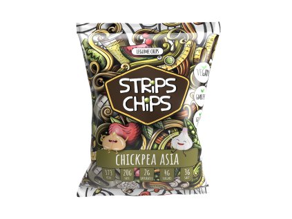 645036 Krekry lusteninove Asia 90 g STRIPS CHIPS 1