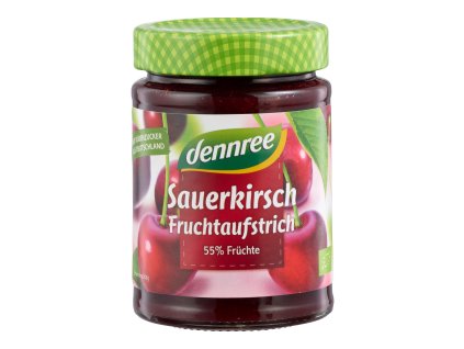 332039 Dzem visnovy 340 g BIO DENNREE 1