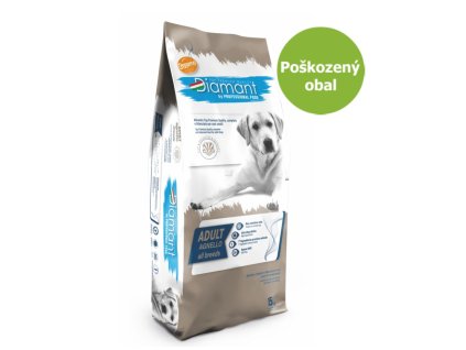 Diamant Dog Adult Jehněčí 8 kg - Poškozený obal - SLEVA 40 %