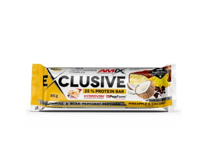 Amix Exclusive Protein Bar 85 g (Příchuť čokoláda-banán)