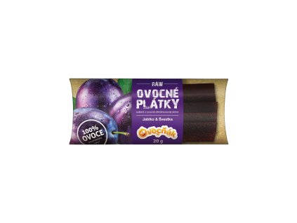 662215 Platky ovocne jablko svestka 20 g OVOCNAK 1