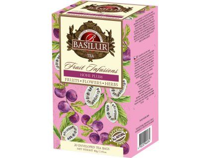 BASILUR Fruit Noni Plum přebal 20x2g