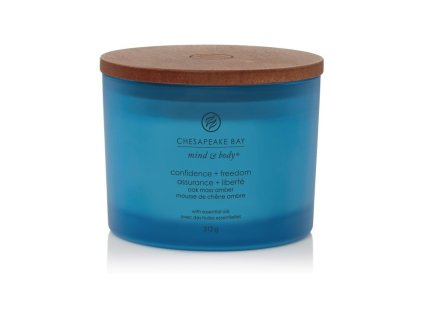 VONNÁ SVÍČKA CHESAPEAKE BAY CANDLE CONFIDENCE & FREEDOM 3 KNOTY