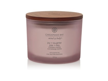 VONNÁ SVÍČKA CHESAPEAKE BAY CANDLE JOY & LAUGHTER 3 KNOTY