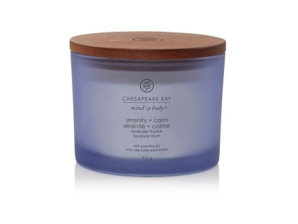 VONNÁ SVÍČKA CHESAPEAKE BAY CANDLE SERENITY & CALM 3 KNOTY