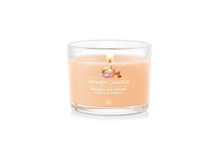 YANKEE CANDLE VOTIVNÍ SVÍČKA PLNĚNÁ VE SKLE MANGO ICE CREA