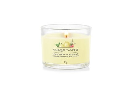 YANKEE CANDLE VOTIVNÍ SVÍČKA PLNĚNÁ VE SKLE ICED BERRY LEMONADE